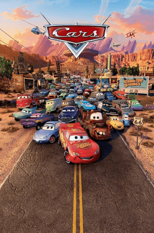 Cars (2006) movie poster | Best car movies